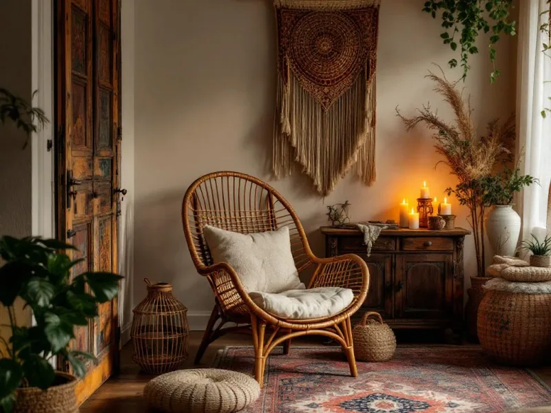 Bohemian style furniture by independent makers