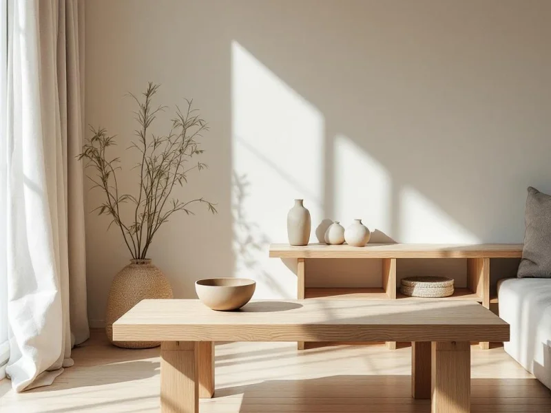 Japandi style furniture by independent makers