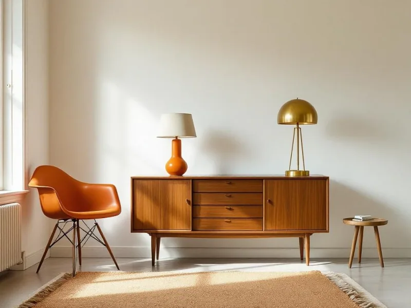 Mid-Century style furniture by independent makers